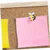 Multifunctional Bee-Shaped Thumbtacks, 20 Pieces, Resin and Alloy view 3