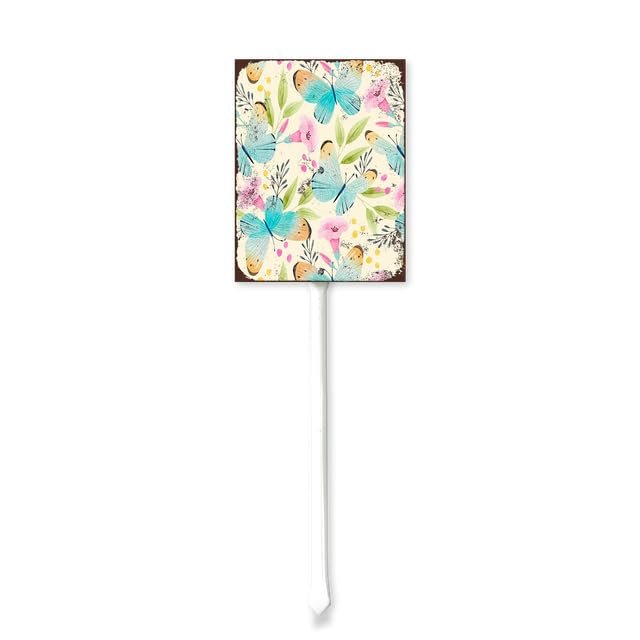 Geroclonup Spring Butterfly Aluminum Lawn Sign