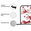 Bloody Handprint Print Pot Holders, Heat-Resistant Oven Potholders with Pocket view 4
