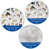 I Love Dogs and Bones Outdoor Faucet Cover for Winter, Insulated Protection, 6.9 in W x 11 in H view 3