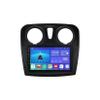 9-Inch Android 12 HD Double-DIN Radio for Renault Logan 2/Sandero 2 (2014–2019) with GPS Navigation, Wireless CarPlay, Android Auto, Bluetooth, Mirror Link and Backup Camera (Color: B) view 1