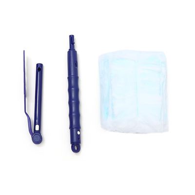 hobbyme Disposable Electrostatic Duster Set with Extension Handle, 1 Handle + 10 Dusters