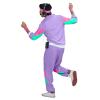 80s/90s Retro Tracksuit Costume Set for Women and Men view 4