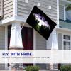 Eagle Genderqueer Flag, 90 x 150 cm, Vibrant Colors, UV-Resistant Banner for Indoor and Outdoor Use view 4