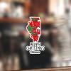 Zyadsinoudor 50-Piece Illinois State Vinyl Laptop Stickers, Happy Holidays Peel-and-Stick Labels view 4