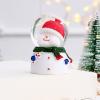 HERCHR Christmas Musical Snow Globe with Color-Changing Light (C) view 3