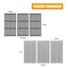 43.2 x 24.8 cm Grill Emitter Plates and Grates Replacement Set view 2