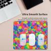 JEWOSS Pickleball Ball Colors Pattern Print Eco-Friendly Multifunctional Mouse Pad view 4