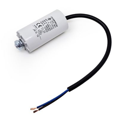 LORTECH Motor Capacitor 450V, 2F to 50F, Wire Connection (16F, 1)