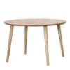 Round Dining Table, 120 cm, Solid Oiled Wild Oak view 1