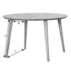 Round Dining Table, 120 cm, Solid Oiled Wild Oak view 3