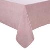 Laura Ashley Harper Luxurious Smooth Fabric Tablecloth for Formal or Casual Dinners, Holidays, Banquets, Weddings or Parties, 152.4 x 259.1 cm, Blush view 1