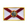 Set of 2 Florida Flag Iron-On Embroidered Patches view 2