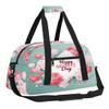 Happy Mother's Day Flower 24L Sports Duffel Bag, Weekend Overnight Travel Gym Bag view 3