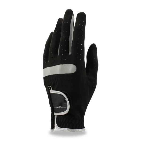 1-Piece Men's Golf Glove for Left Hand, Black