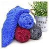 HKYBCF Chunky Wool Yarn 100 g / Set of Anti-Pilling Polyester-Blend Knitting Yarn for Cardigans and Scarves (Color: 04 Dark Red) view 3