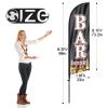 FSFLAG Bar Drinks Feather Flag with Pole and Ground Spike, 2.5 m view 2