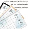Babycountdown Personalized Baby Countdown Calendar with Name, Blue, DIN A4, with or without Frame view 3