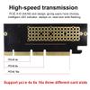 DollaTek M.2 NVMe SSD to PCIe Adapter with Aluminum Heatsink view 2