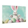 Happy Easter Eggs Bunny Tail Personalized Puzzle, 1,000 Pieces, Photo Jigsaw Puzzle for Adults and Family (74.9 cm x 50.0 cm) view 4