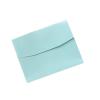 WaLdor A4 Document Folder, 2-Section, PVC, Button Closure, Blue view 1