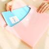 WaLdor A4 Document Folder, 2-Section, PVC, Button Closure, Blue view 3