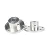 Aluminum Alloy Flange Coupling, 57 mm Diameter, 10 mm Keyway view 3