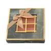 Sharplace Empty Chocolate Box, 9 Compartments, Gift Box, Navy view 1