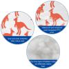 Australian Kangaroo Silhouette Winter Faucet Cover, Insulated Outdoor Garden Faucet Sock, 17.5 cm W x 27.9 cm H view 3