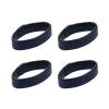 KAREN66 22 mm Leather Watch Band Keepers, Compatible with LG Watch Urbane W150, Blue view 1