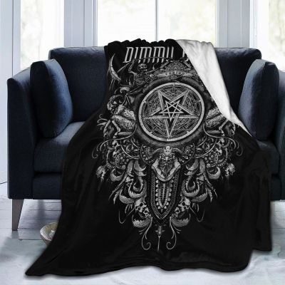 Dimmu Borgir Fleece Throw Blanket for Bed, Sofa, Couch, Travel and Camping