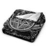 Dimmu Borgir Fleece Throw Blanket for Bed, Sofa, Couch, Travel and Camping view 3