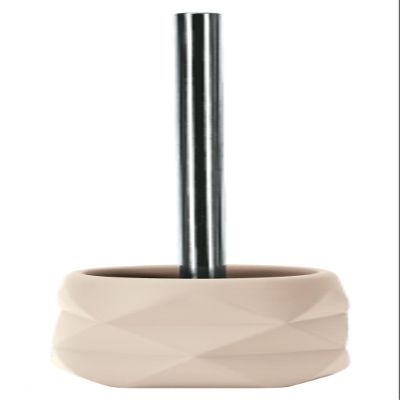 Kleine Wolke CRACKLE Toilet Brush Holder, Sand Beige