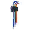 AB Tools Metric Hex Keys with Long Ball End, Multicolor, Non-Slip, 1.5–10 mm, 9-Piece view 2