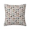 Doxie Coastal Dogs at the Coast Summer Sand Decorative Pillow Cover, 40 x 40 cm view 1