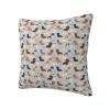 Doxie Coastal Dogs at the Coast Summer Sand Decorative Pillow Cover, 40 x 40 cm view 2
