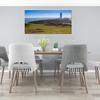 Framed Golf Course Lighthouse Landscape Wall Art, 50.8 x 101.6 cm view 3