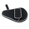 Yusat Table Tennis Bag, Paddle Carrying Case with Ball Storage Pocket, Waterproof Scratch-Resistant Cover (Black) view 1