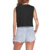 Duohropke Fringe Vest – Soft Brown Sleeveless Cowgirl Vest for Women view 4