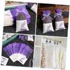 50 Empty Cotton Lavender Sachets with Drawstrings view 3