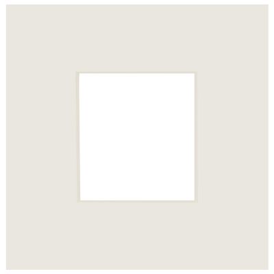 nielsen Premium Mat Board 2.5 mm, Outer Format 21 x 29.7 cm (DIN A4), for 10 x 15 cm Image, Antique White