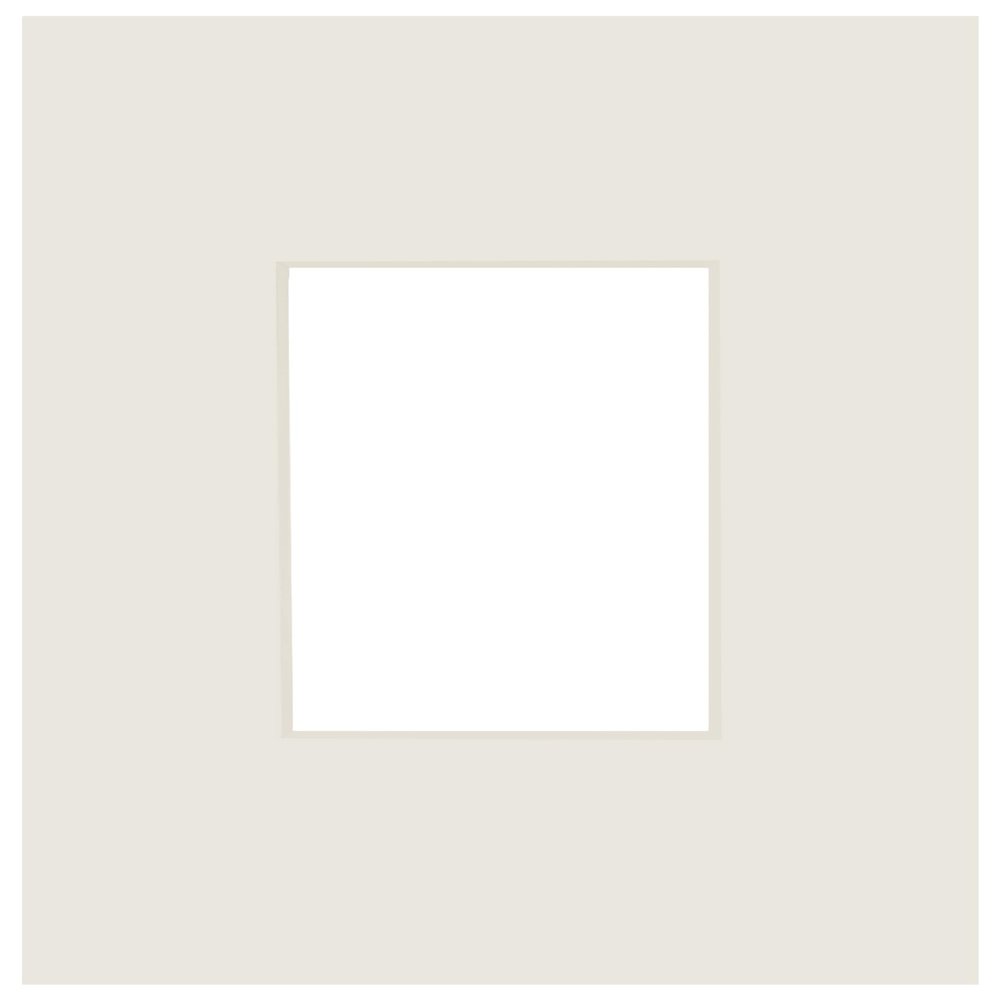 nielsen Premium Mat Board 2.5 mm, Outer Format 21 x 29.7 cm (DIN A4), for 10 x 15 cm Image, Antique White