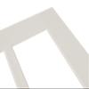 nielsen Premium Mat Board 2.5 mm, Outer Format 21 x 29.7 cm (DIN A4), for 10 x 15 cm Image, Antique White view 3