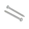 Hex-Head Sheet Metal Screws 2.2 x 22 mm, 60 pcs, Stainless Steel A2/V2A, DIN 7976 / ISO 1479, Form C view 1