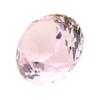 Decorative Crystal Diamonds, 2 Pieces, 60 mm, Pink view 1