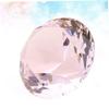 Decorative Crystal Diamonds, 2 Pieces, 60 mm, Pink view 2