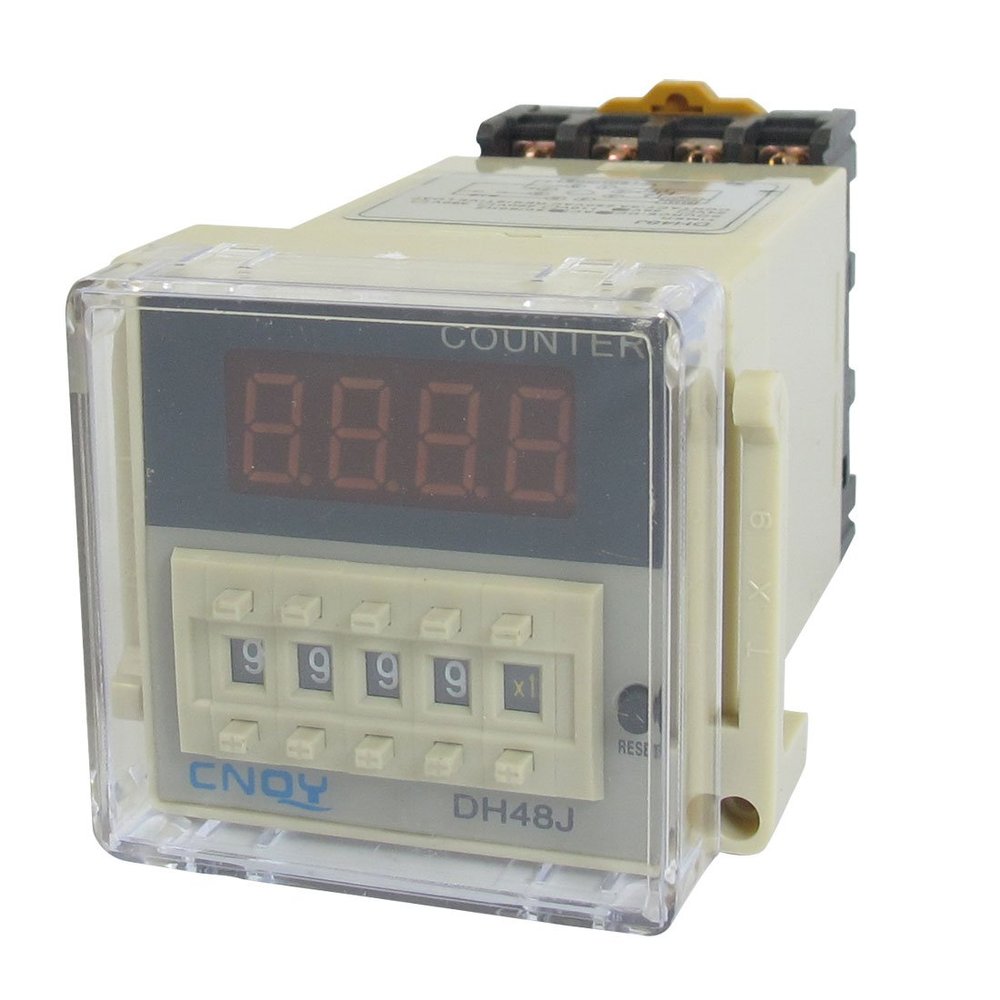 IPUDIS DH48J Programmable Digital Counter Relay, 1–999900, AC/DC 36V, 50/60Hz