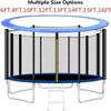 6 FT 8 FT 10 FT 12 FT 13 FT 14 FT 15 FT 16 FT Round Trampoline Spring Cover Replacement (Color: Blue, Size: 14 FT) view 2