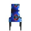 OdDdot Parrot Print Stretch Kitchen Chair Slipcovers view 2