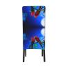 OdDdot Parrot Print Stretch Kitchen Chair Slipcovers view 3